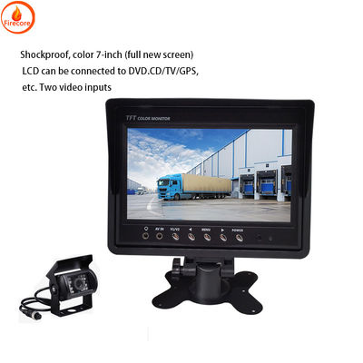 صفحه نمایش دوربین خودرو 12 ولت 1080P دوربین کامیون مانیتور 7 اینچ AHD HD