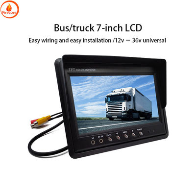 صفحه نمایش دوربین خودرو 12 ولت 1080P دوربین کامیون مانیتور 7 اینچ AHD HD