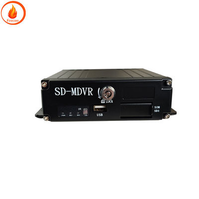 4 راه سیستم DVR خودرو نظارت دوربین DVR خودرو جلو و عقب