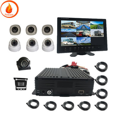سیستم نظارت دوربین خودرو سفارشی HDMI 4 Way Car Video Recorder