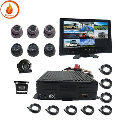 سیستم نظارت دوربین خودرو سفارشی HDMI 4 Way Car Video Recorder