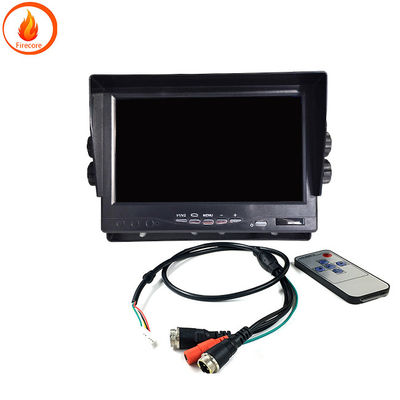 AHD 7 اینچ مانیتور دید عقب ماشین مواد ABS سطح ضد آب IP68