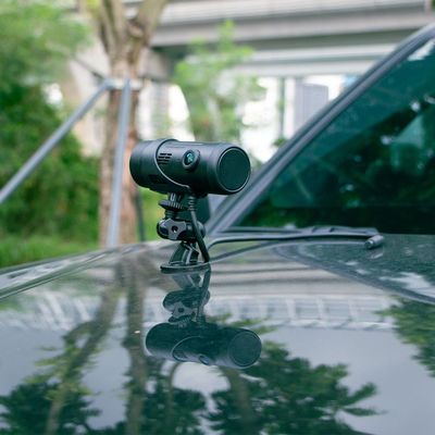 2MP 4G WIFI ریموت مانیتور مینی دوربین دوگانه داشبورد DVR برای موتورسیکلت با GPS ADAS DMS BSD