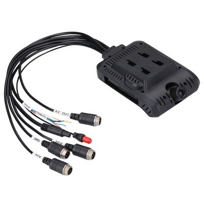 4CH CCTV AI GPS Dash Cam سیستم دوربین DVR تلفن همراه برای اتوبوس تاکسی 512G کارت TF ADAS DSM GPS 4G