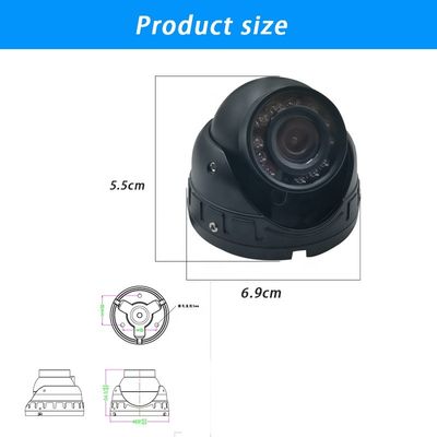 دوربین 360 درجه 2MP AHD1080P Universal Bus Camera System نظارت 12 ولت شب دید ضد آب
